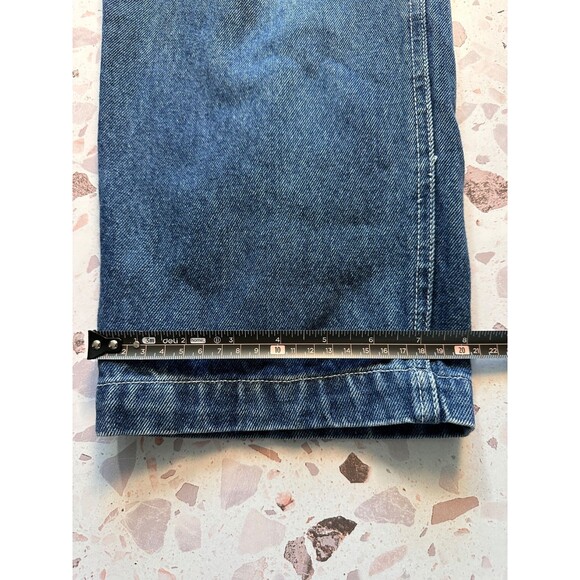 Calvin Klein Denim Overalls Size L Vintage 90s Y2K Utility Workwear - Picture 11 of 15